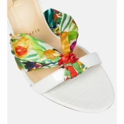 Christian Louboutin Ruban Leather And Silk Sandals 9 Christian Louboutin Ruban Leather And Silk Sandals -Christian Louboutin Sales unnamed file 2613