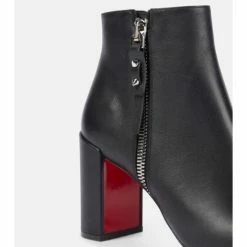 Christian Louboutin Ziptotal 85 Leather Ankle Boots -Christian Louboutin Sales unnamed file 2628