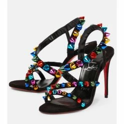 Christian Louboutin Spikita 100 Suede Sandals 8 Christian Louboutin Spikita 100 Suede Sandals -Christian Louboutin Sales unnamed file 2637