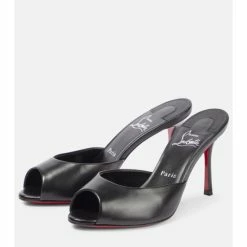 Christian Louboutin Me Dolly Leather Mules -Christian Louboutin Sales unnamed file 265