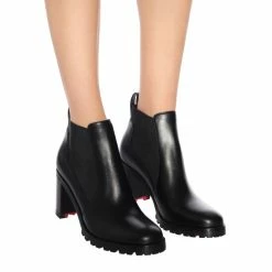 Christian Louboutin Marchacroche 70 Leather Ankle Boots 8 Christian Louboutin Marchacroche 70 Leather Ankle Boots -Christian Louboutin Sales unnamed file 2652