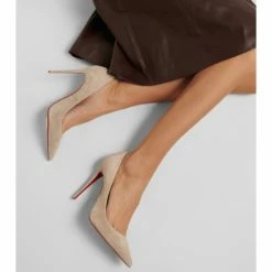 Christian Louboutin Kate 100 Suede Pumps 7 Christian Louboutin Kate 100 Suede Pumps -Christian Louboutin Sales unnamed file 2656