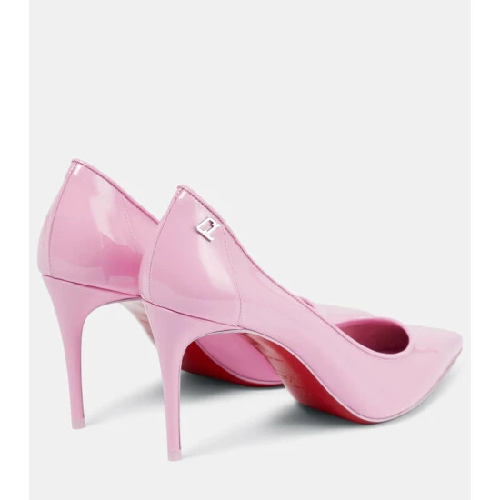 Christian Louboutin Sporty Kate 85 Patent Leather Pumps 2 Christian Louboutin Sporty Kate 85 Patent Leather Pumps - Image 2