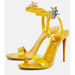 Christian Louboutin Goldie Joli 100 Patent Leather Sandals 8 Christian Louboutin Goldie Joli 100 Patent Leather Sandals -Christian Louboutin Sales unnamed file 2677