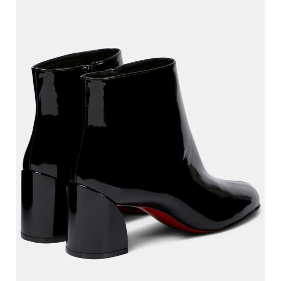 Christian Louboutin Turela 55 Patent Leather Ankle Boots 2 Christian Louboutin Turela 55 Patent Leather Ankle Boots - Image 2