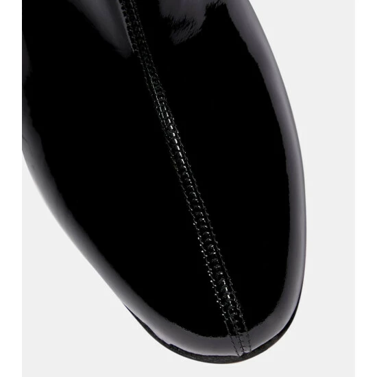 Christian Louboutin Turela 55 Patent Leather Ankle Boots 5 Christian Louboutin Turela 55 Patent Leather Ankle Boots - Image 5