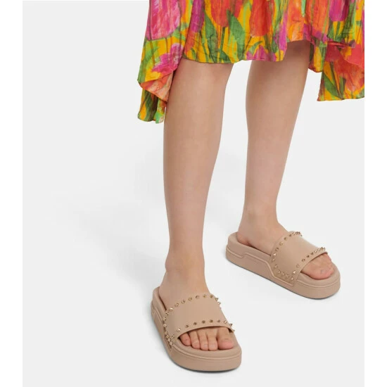 Christian Louboutin Pool Stud Slides 3 Christian Louboutin Pool Stud Slides - Image 3