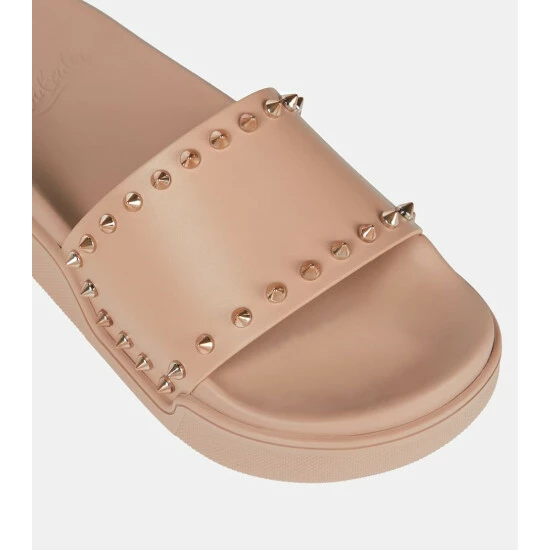 Christian Louboutin Pool Stud Slides 5 Christian Louboutin Pool Stud Slides - Image 5