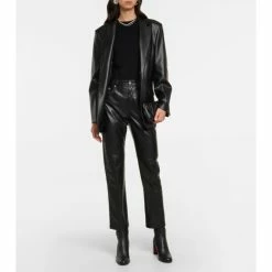 Christian Louboutin CL Chelsea Booty Leather Boots