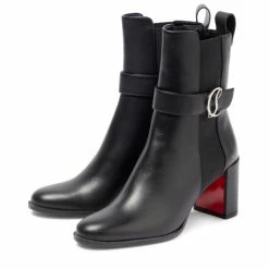 Christian Louboutin CL Chelsea Booty Leather Boots 8 Christian Louboutin CL Chelsea Booty Leather Boots -Christian Louboutin Sales unnamed file 2747
