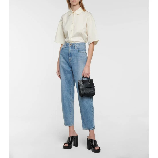 Christian Louboutin Paloma Mini Snake-effect Leather Tote 4 Christian Louboutin Paloma Mini Snake-effect Leather Tote - Image 4