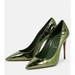 Christian Louboutin Kate Croc-effect Leather Pumps 8 Christian Louboutin Kate Croc-effect Leather Pumps -Christian Louboutin Sales unnamed file 2791