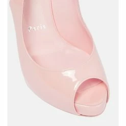 Christian Louboutin Hot Chick Patent Leather Slingback Pumps -Christian Louboutin Sales unnamed file 2797