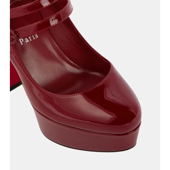 Christian Louboutin Movida Jane 130 Patent Leather Pumps 5 Christian Louboutin Movida Jane 130 Patent Leather Pumps - Image 5