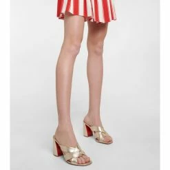 Christian Louboutin Dispo Club 85 Leather Mules -Christian Louboutin Sales unnamed file 2822