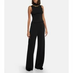 Christian Louboutin Navy Coolito Donna Velvet Slippers