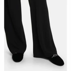 Christian Louboutin Navy Coolito Donna Velvet Slippers -Christian Louboutin Sales unnamed file 2853