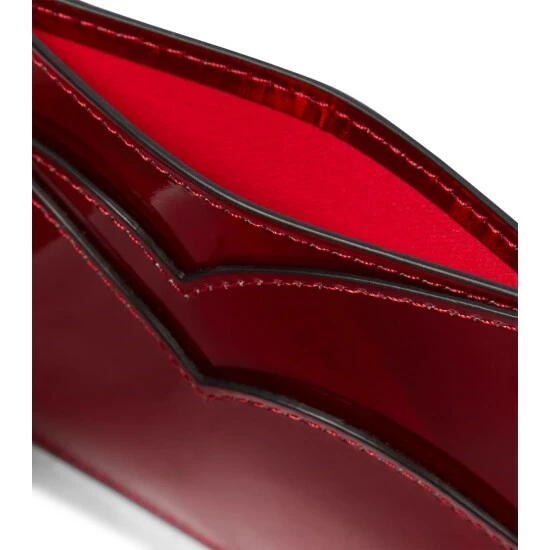 Christian Louboutin Hot Chick Patent Leather Card Holder 1 Christian Louboutin Hot Chick Patent Leather Card Holder