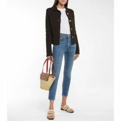 Christian Louboutin Marivodou Embellished Raffia Sandals