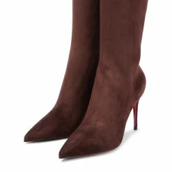 Christian Louboutin Kate Botta 85 Knee-high Suede Boots -Christian Louboutin Sales unnamed file 291