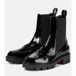 Christian Louboutin Montezu Leather Ankle Boots -Christian Louboutin Sales unnamed file 2932