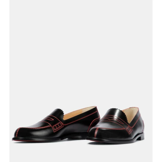 Christian Louboutin Mocalaureat Leather Loafers 4 Christian Louboutin Mocalaureat Leather Loafers - Image 4