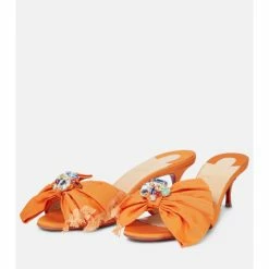 Christian Louboutin Marie Anne 55 Cotton Sandals -Christian Louboutin Sales unnamed file 2952