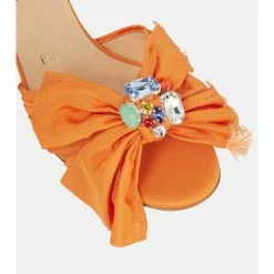 Christian Louboutin Marie Anne 55 Cotton Sandals -Christian Louboutin Sales unnamed file 2953