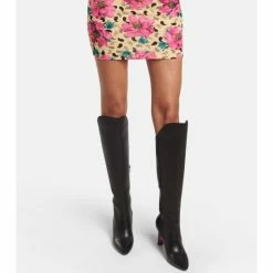 Christian Louboutin Eleonor Botta 85 Leather Knee-high Boots -Christian Louboutin Sales unnamed file 2956