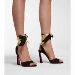 Christian Louboutin Rose Amelie 100 Suede Sandals 7 Christian Louboutin Rose Amelie 100 Suede Sandals -Christian Louboutin Sales unnamed file 2961