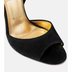 Christian Louboutin Rose Amelie 100 Suede Sandals 9 Christian Louboutin Rose Amelie 100 Suede Sandals -Christian Louboutin Sales unnamed file 2963