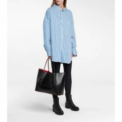 Christian Louboutin Maddic Max Leather Combat Boots