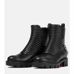 Christian Louboutin Maddic Max Leather Combat Boots -Christian Louboutin Sales unnamed file 2977