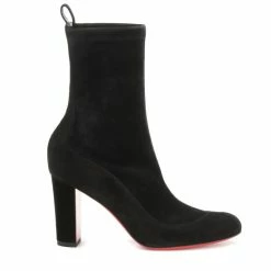 Christian Louboutin Gena 85 Suede Ankle Boots -Christian Louboutin Sales unnamed file 2981