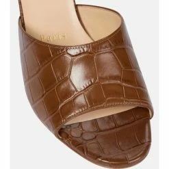 Christian Louboutin East Mule 55 Croc-effect Leather Sandals -Christian Louboutin Sales unnamed file 2988