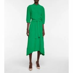 Christian Louboutin Kate 85 Croc-effect Leather Pumps