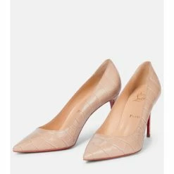 Christian Louboutin Kate 85 Croc-effect Leather Pumps -Christian Louboutin Sales unnamed file 2997