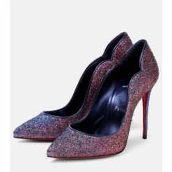 Christian Louboutin Hot Chick 100 Lurex® Pumps -Christian Louboutin Sales unnamed file 3