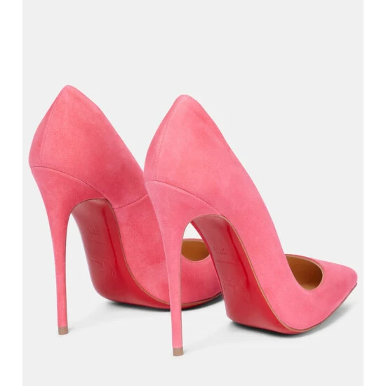 Christian Louboutin Kate 120 Suede Pumps 2 Christian Louboutin Kate 120 Suede Pumps - Image 2