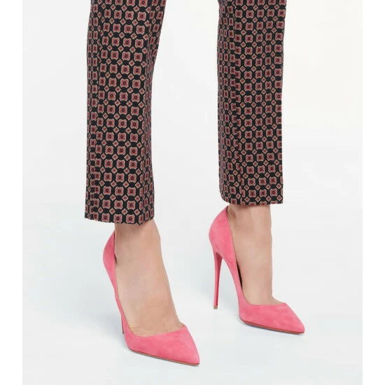 Christian Louboutin Kate 120 Suede Pumps 3 Christian Louboutin Kate 120 Suede Pumps - Image 3