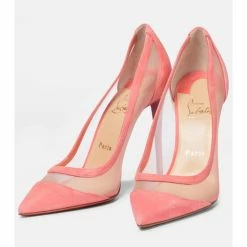 Christian Louboutin Galativi 100 Suede-trimmed Mesh Pumps 8 Christian Louboutin Galativi 100 Suede-trimmed Mesh Pumps -Christian Louboutin Sales unnamed file 3007