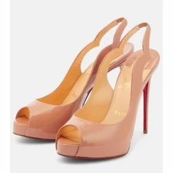 Christian Louboutin Hot Chick Patent Leather Slingback Pumps -Christian Louboutin Sales unnamed file 301