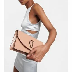 Christian Louboutin Loubi54 Patent Leather Clutch