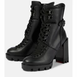 Christian Louboutin Macademia 100 Leather Ankle Boots -Christian Louboutin Sales unnamed file 3056