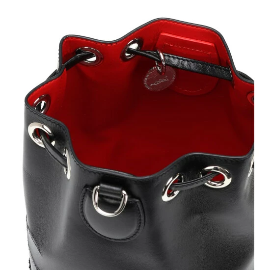 Christian Louboutin Marie Jane Leather Bucket Bag 2 Christian Louboutin Marie Jane Leather Bucket Bag - Image 2