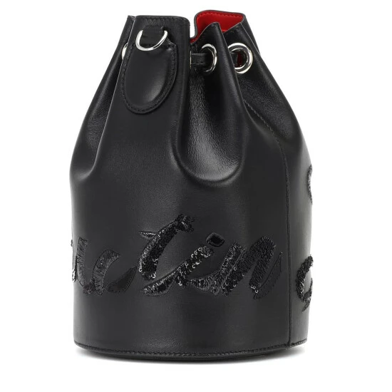 Christian Louboutin Marie Jane Leather Bucket Bag 3 Christian Louboutin Marie Jane Leather Bucket Bag - Image 3