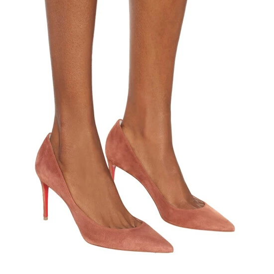 Christian Louboutin Kate 85 Suede Pumps 3 Christian Louboutin Kate 85 Suede Pumps - Image 3