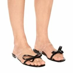 Christian Louboutin Just Nodo Patent Leather Slides -Christian Louboutin Sales unnamed file 3077