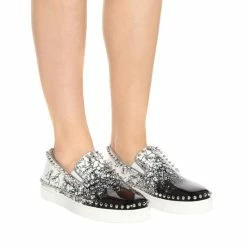 Christian Louboutin Pik Boat Woman Leather Sneakers 7 Christian Louboutin Pik Boat Woman Leather Sneakers -Christian Louboutin Sales unnamed file 3095