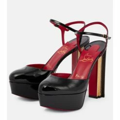 Christian Louboutin Coluna 130 Patent Leather Pumps -Christian Louboutin Sales unnamed file 3103